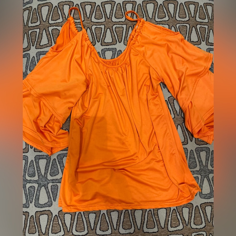 Orange women’s top